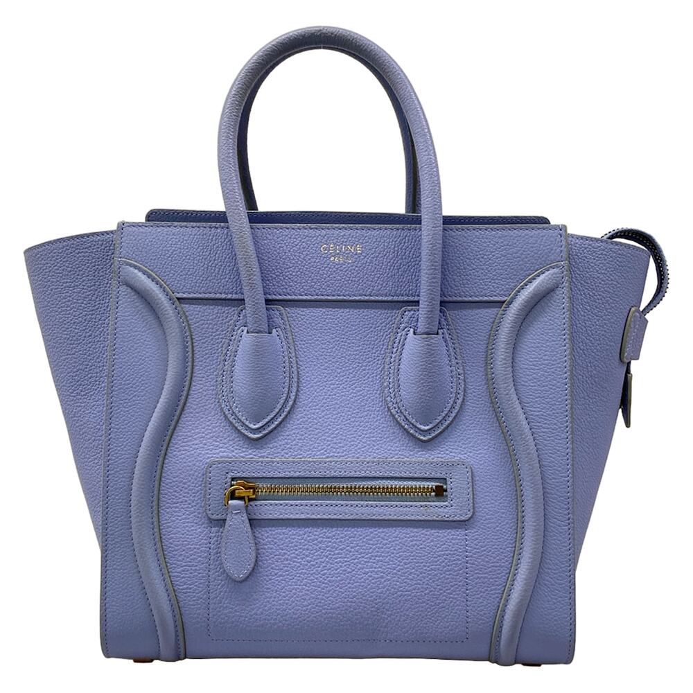 Celine Luggage Micro Shopper Handbag